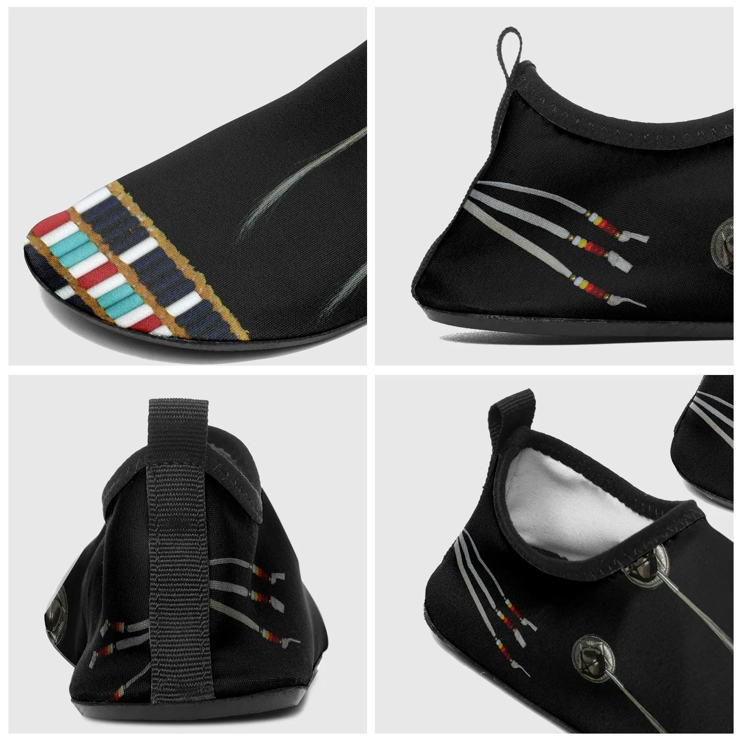 Beaded Bracelet Sockamoccs Slip On Shoes
