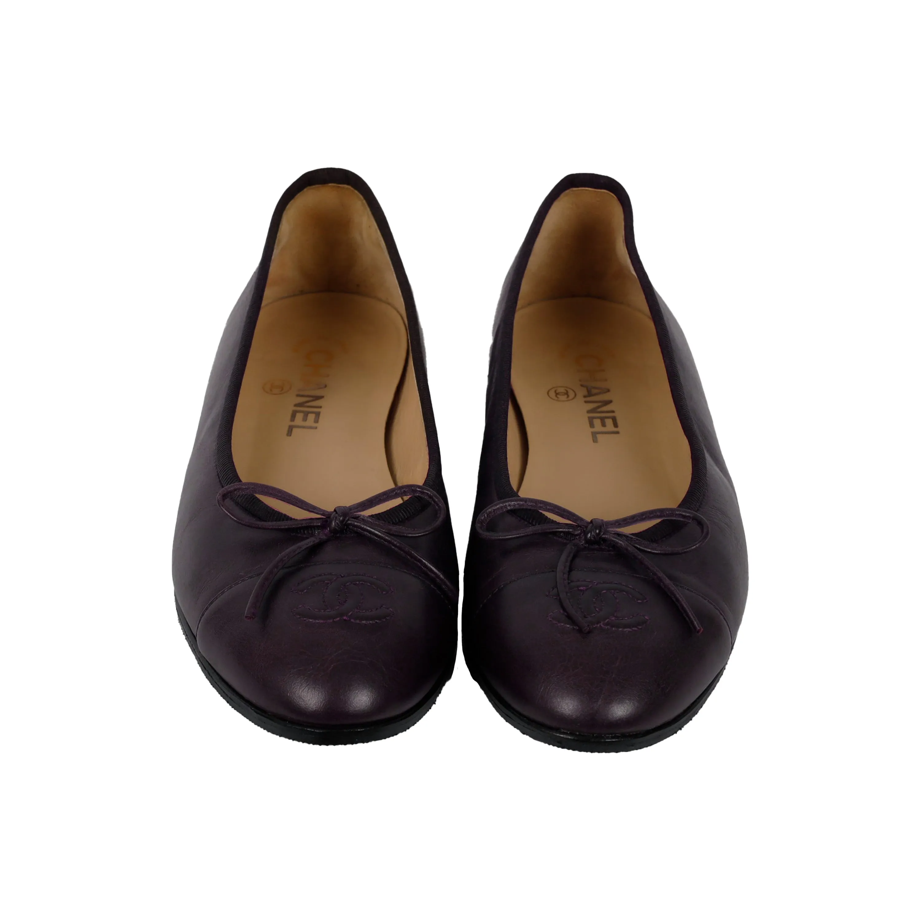 Chanel Leather Ballet Flats - '10s