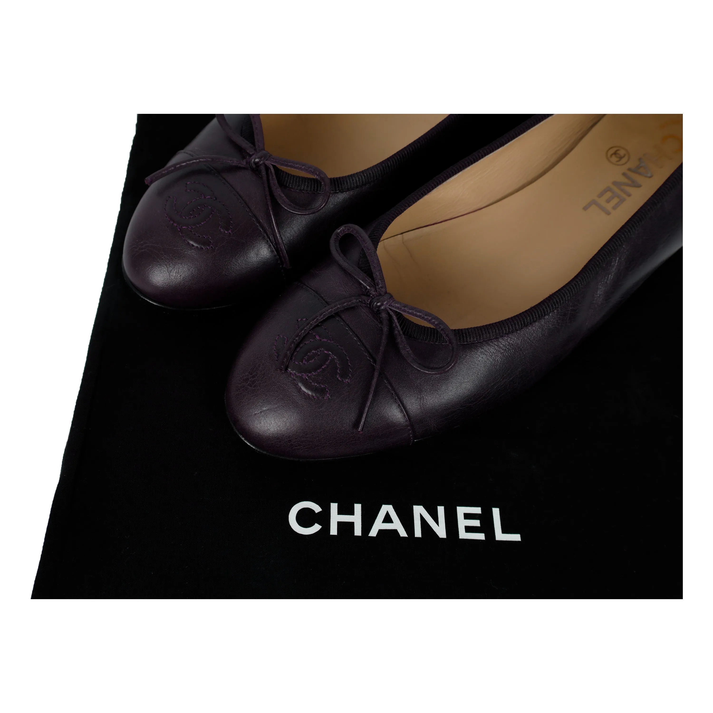Chanel Leather Ballet Flats - '10s