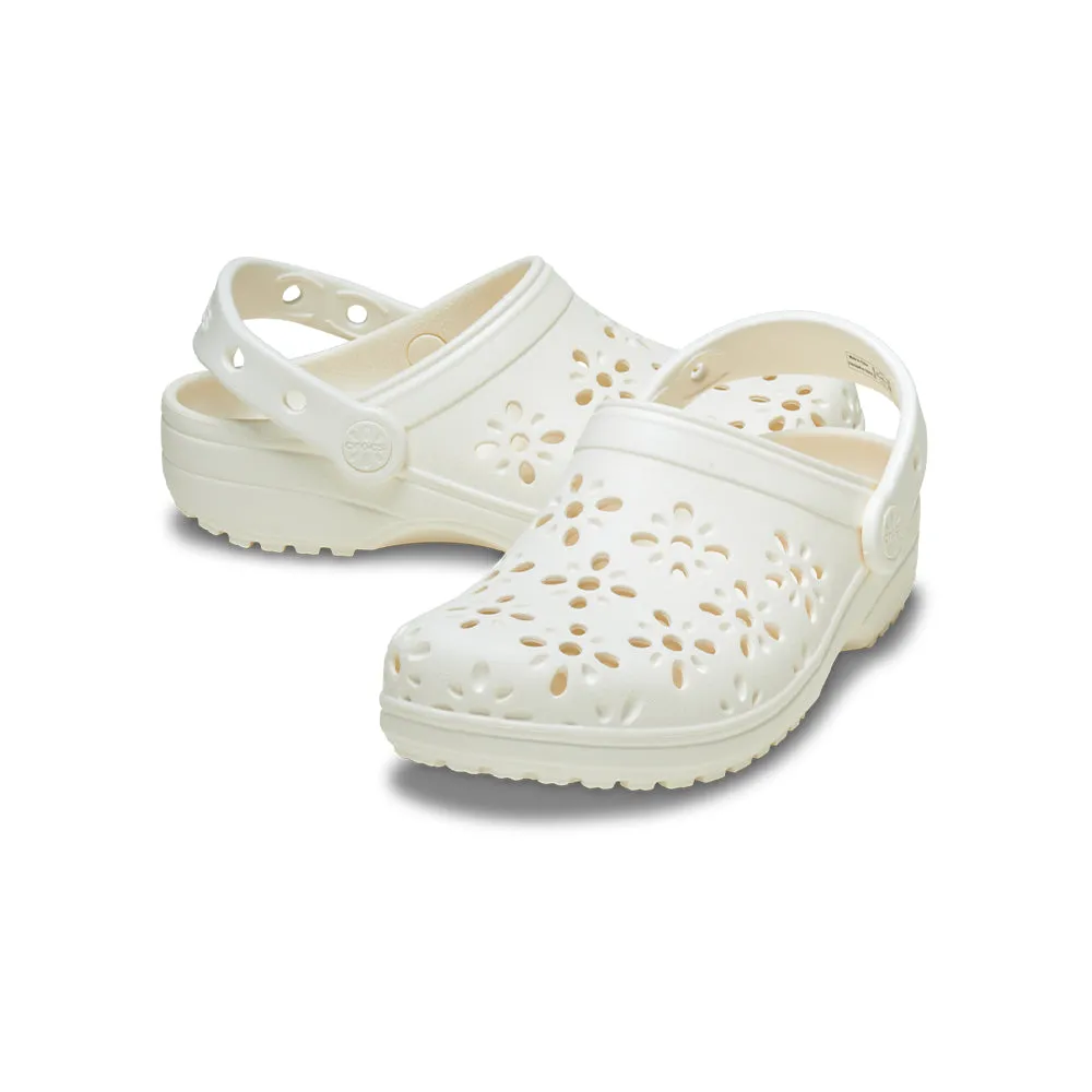 Classic Floral Cut-Out Clog