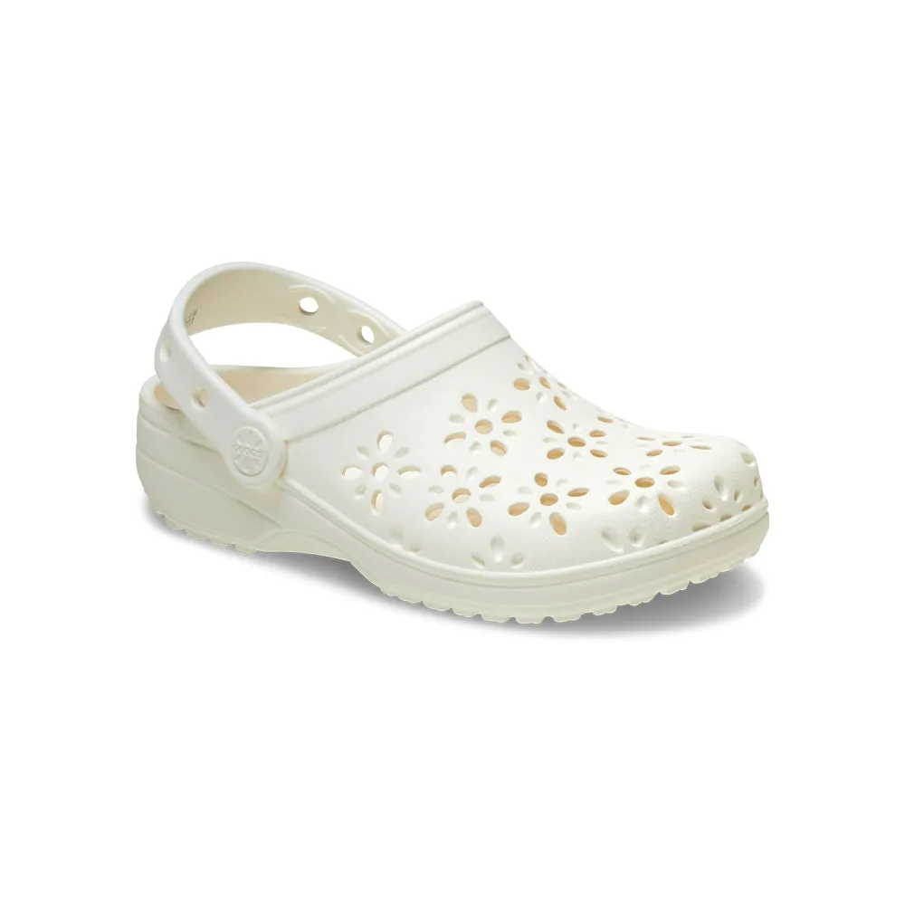 Classic Floral Cut-Out Clog