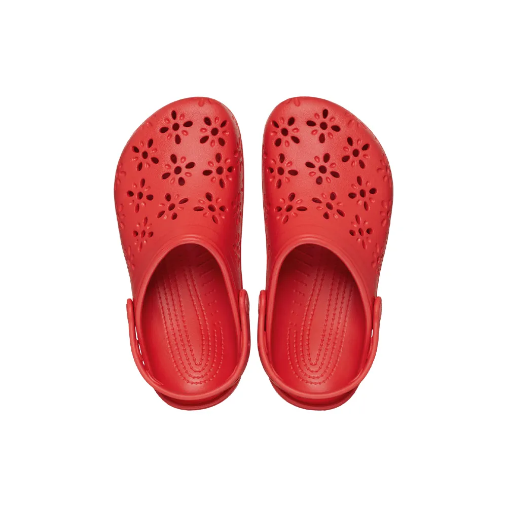 Classic Floral Cut-Out Clog