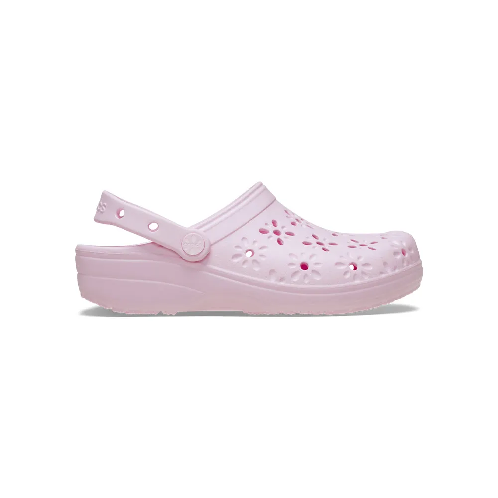 Classic Floral Cut-Out Clog