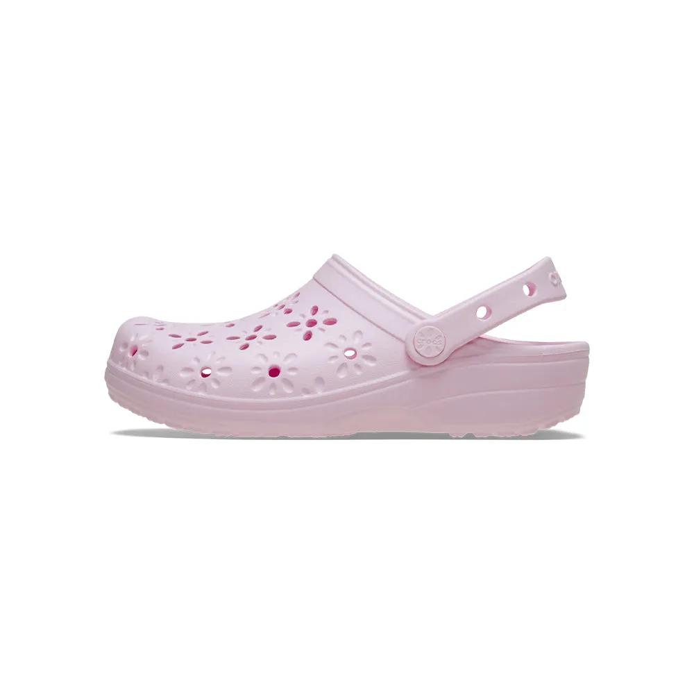 Classic Floral Cut-Out Clog
