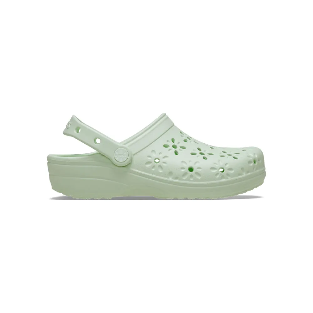 Classic Floral Cut-Out Clog