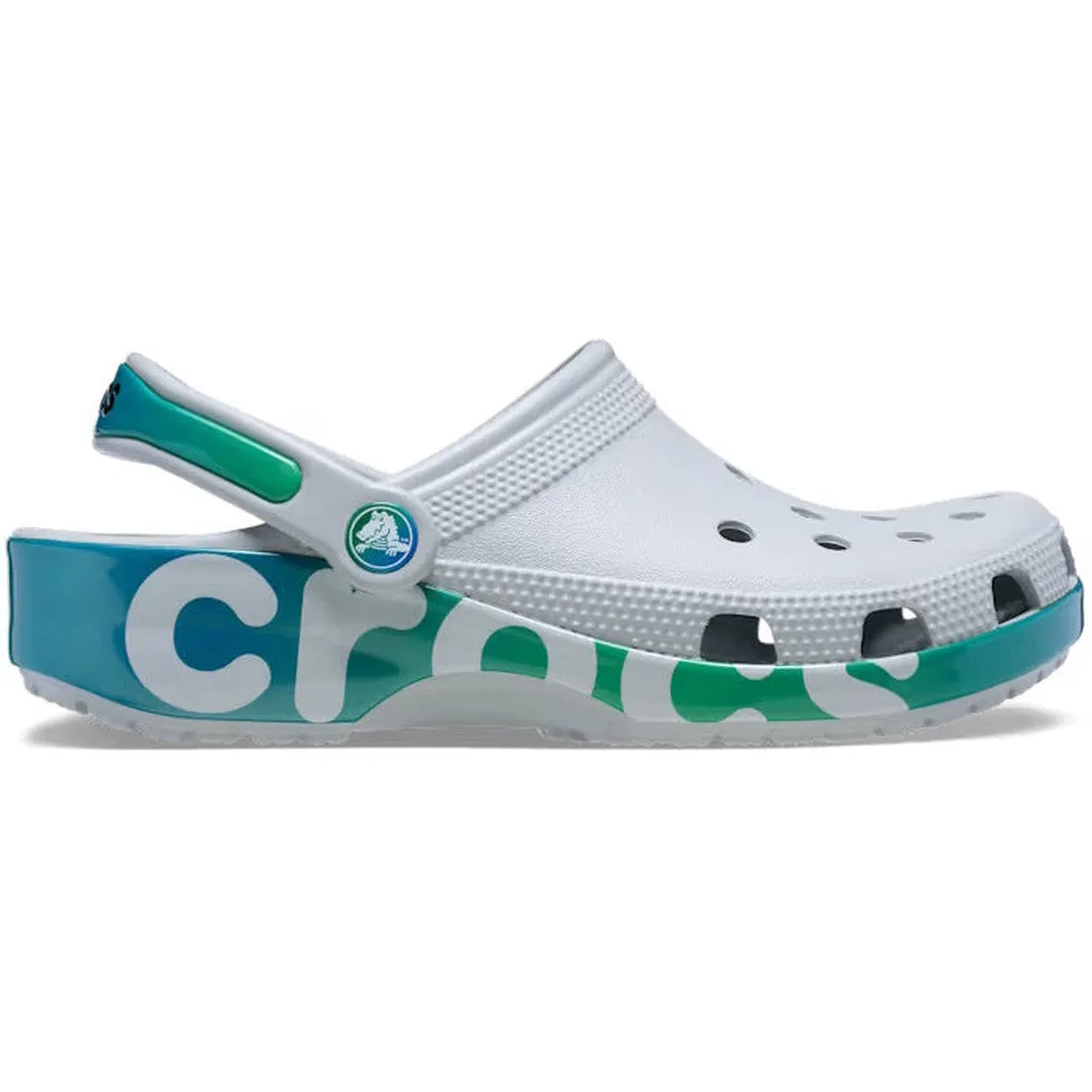 Crocs Classic Reflector Clog Mirage Adults Blue Grey