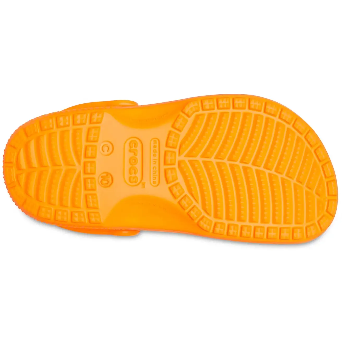 CROCS INFANT CLASSIC CLOG - ORANGE ZING