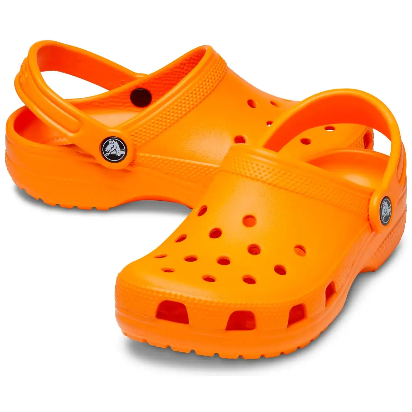 CROCS INFANT CLASSIC CLOG - ORANGE ZING