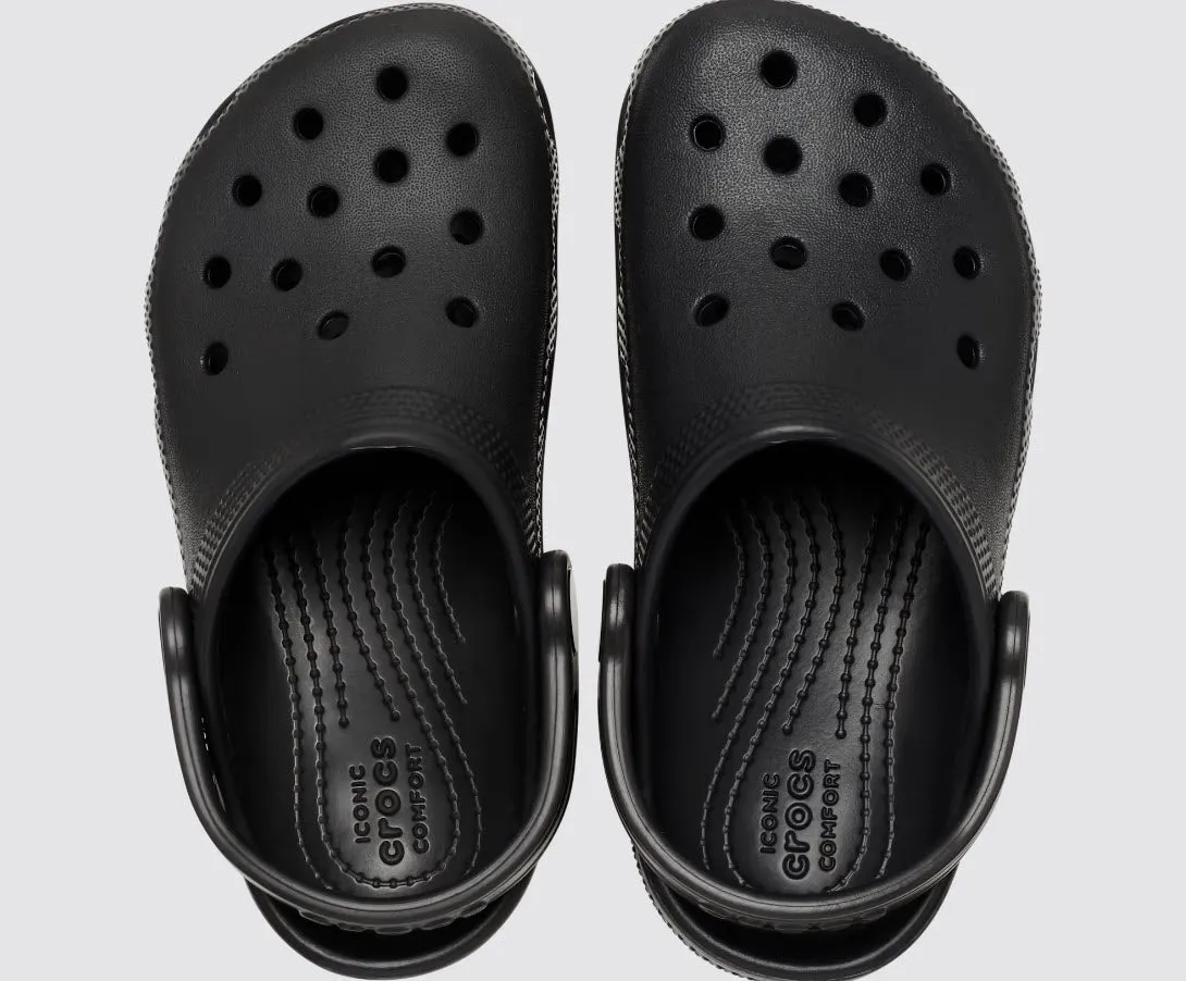 Crocs Youth Classic Clogs Black