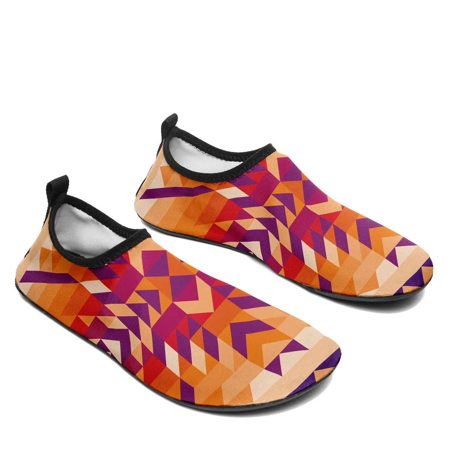 Desert Geo Sockamoccs Kid's Sockamoccs Slip On Shoes