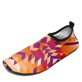 Desert Geo Sockamoccs Kid's Sockamoccs Slip On Shoes