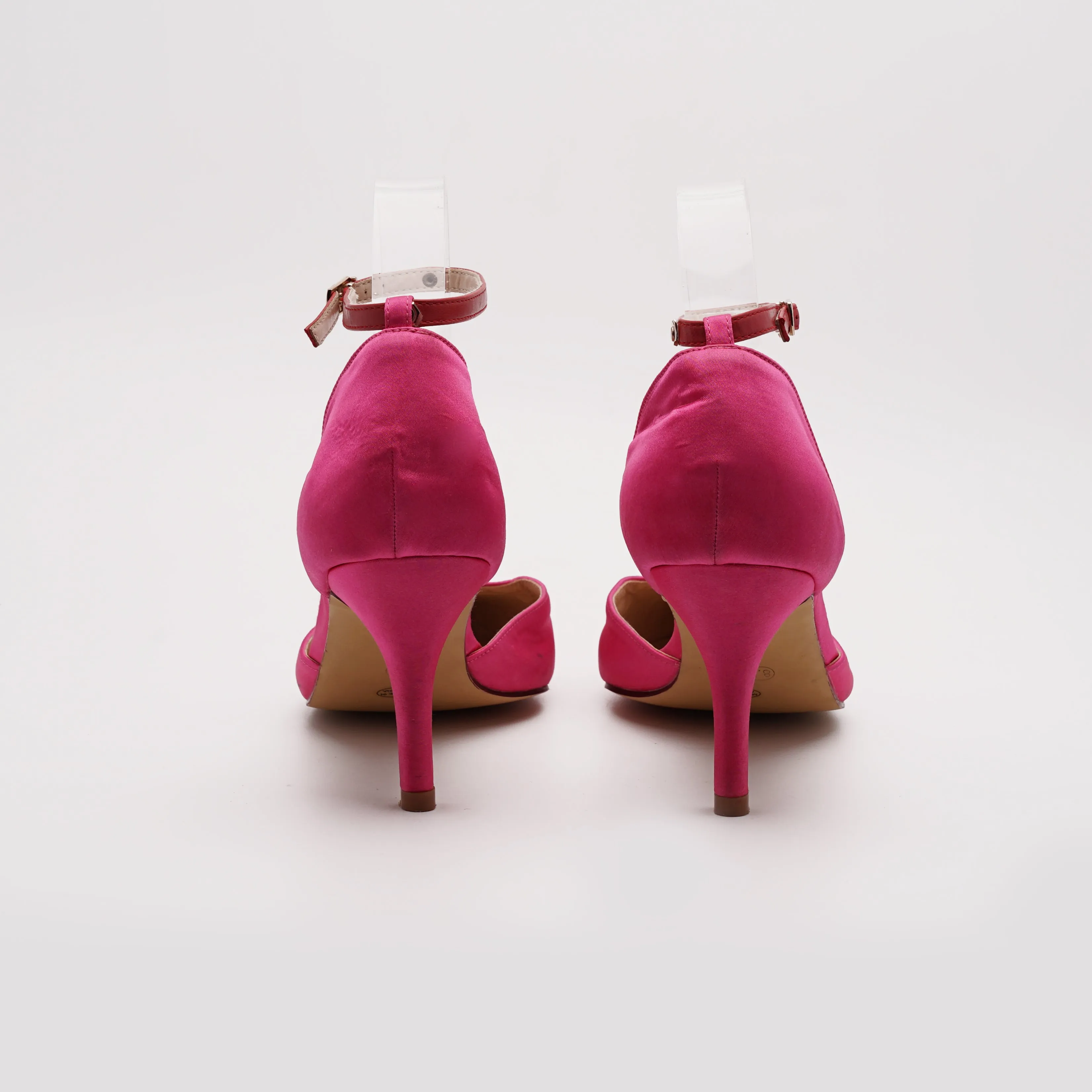 Elegantpark Stiletto Court Heel With Ankle Strap