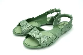 FLEXI Butterfly Glossy Green Sandal
