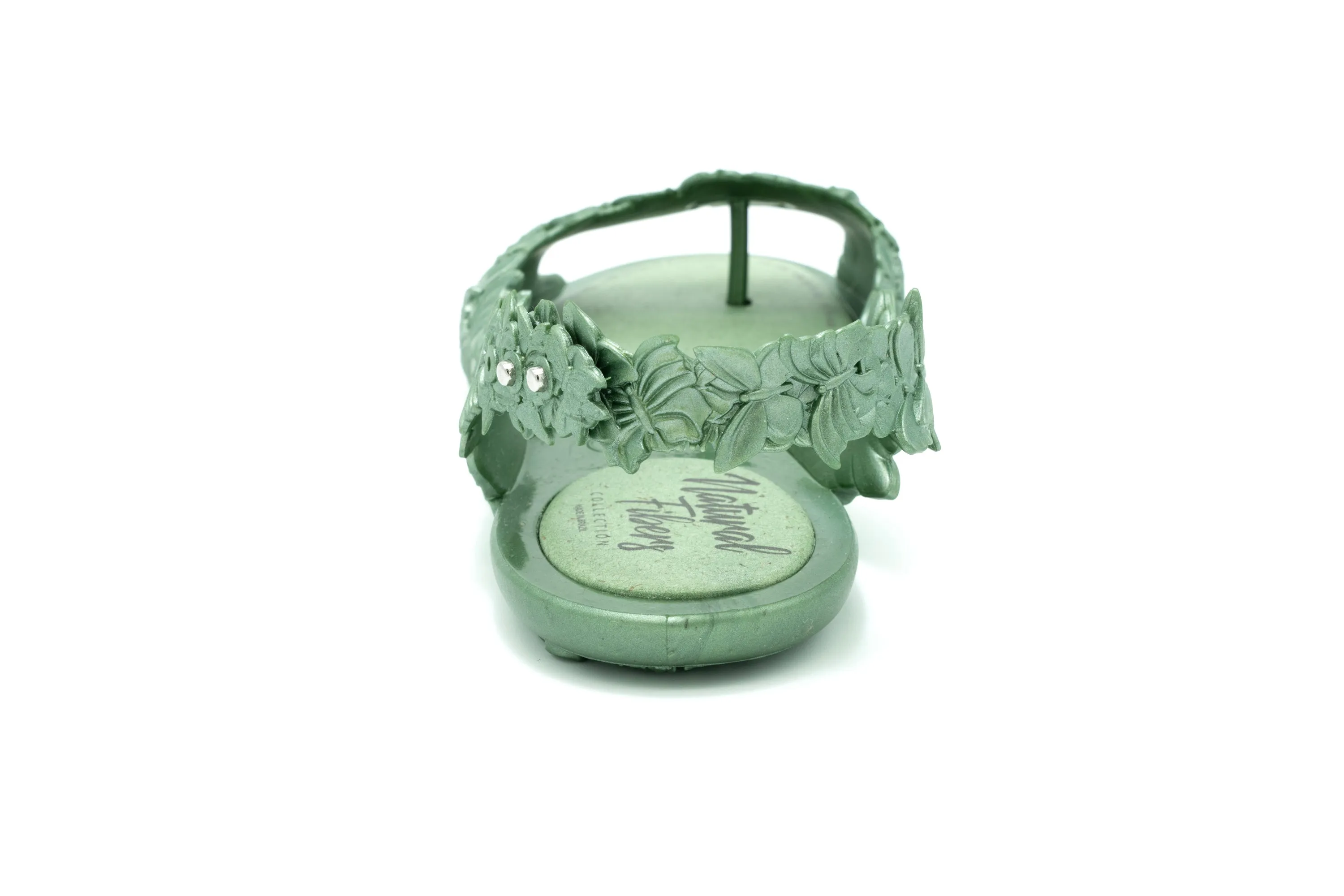 FLEXI Butterfly Glossy Green Sandal