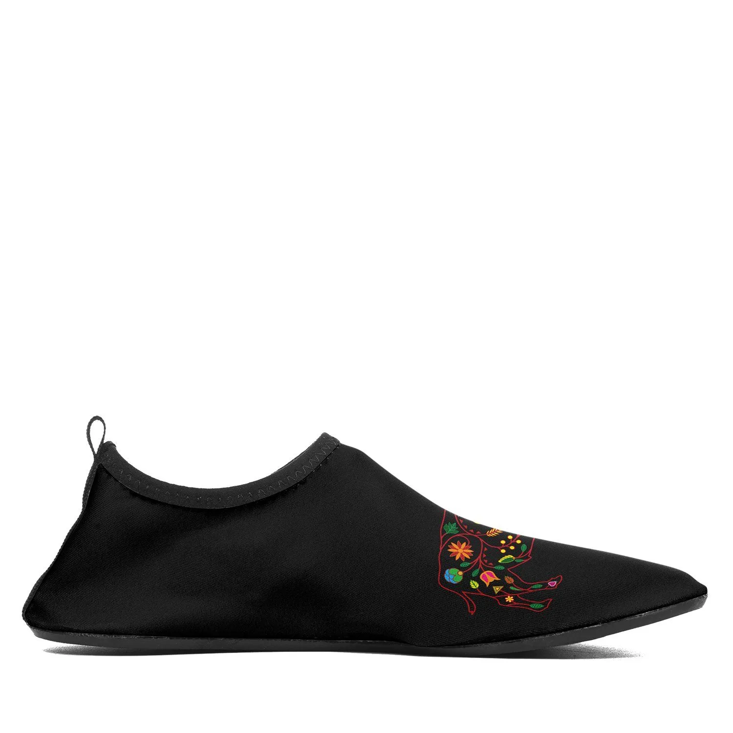Floral Buffalo Sockamoccs Slip On Shoes