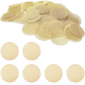 Grimm Supa 50 Brass Pipe Screens  3/4" Filters  Pipe Bowl Screens