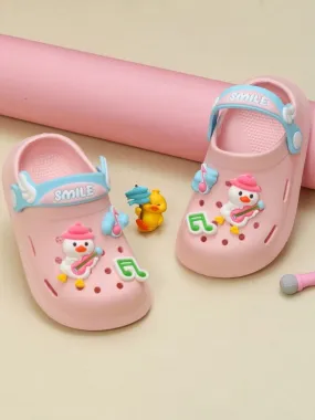 Groovy Tunes Pink Clogs for Girls