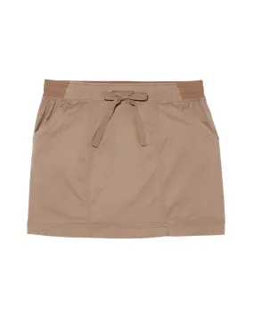 Laurel Twill Cargo Skort | Tan