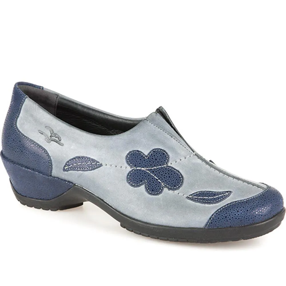 Leather Slip-On Shoes - CAL24000 / 308 362
