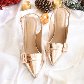 Luxe Heels Golden