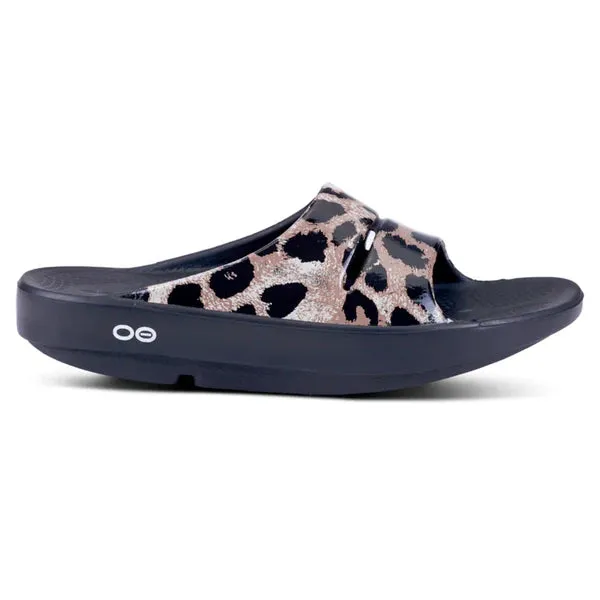 Oofos - Ooahh Slide - Luxe Cheetah