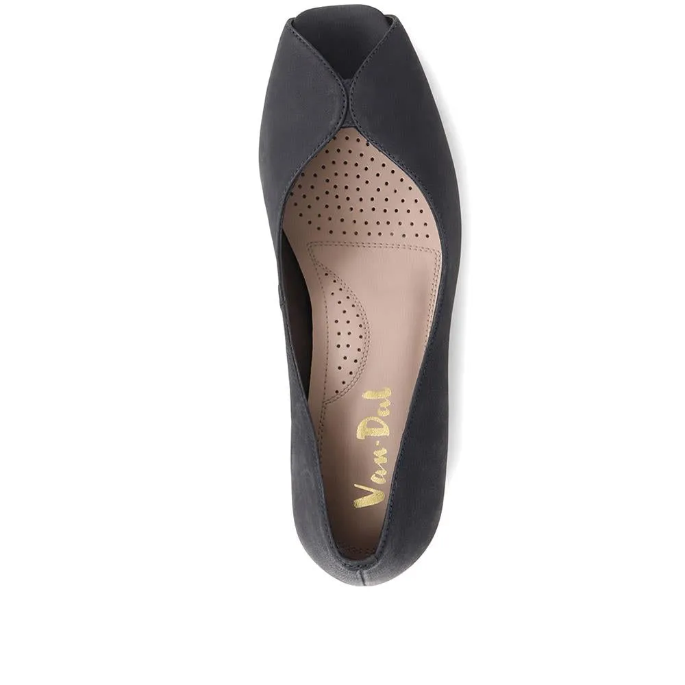 Peep Toe Espadrille Wedge Sandals - VAN37525 / 323 975