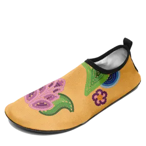 Petal Perfection 3 Kid's Sockamoccs Slip On Shoes