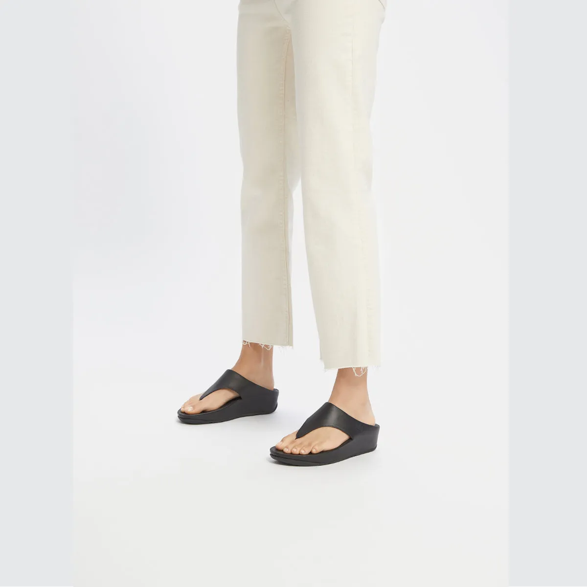 SHUV Leather Toe-Post Sandals