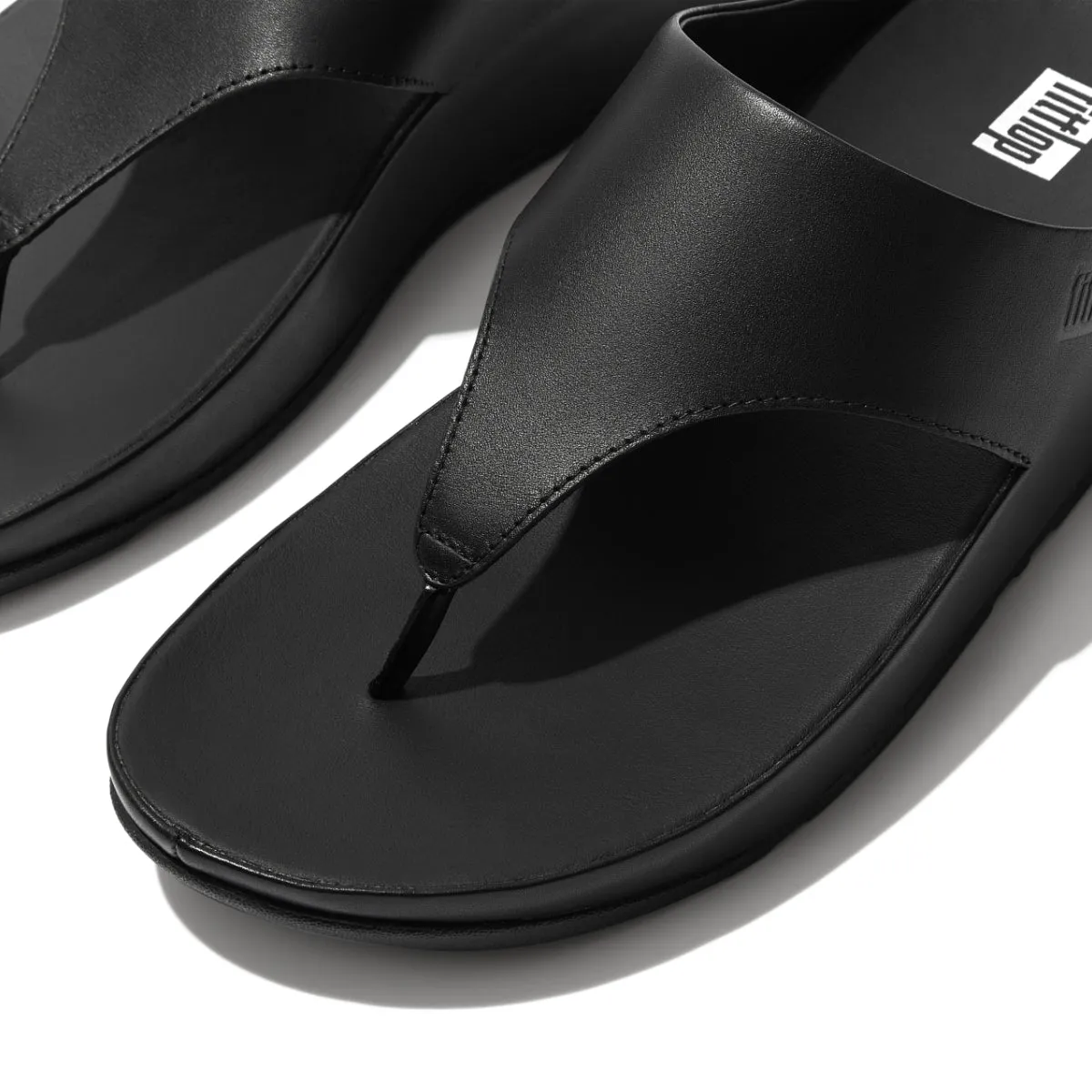 SHUV Leather Toe-Post Sandals