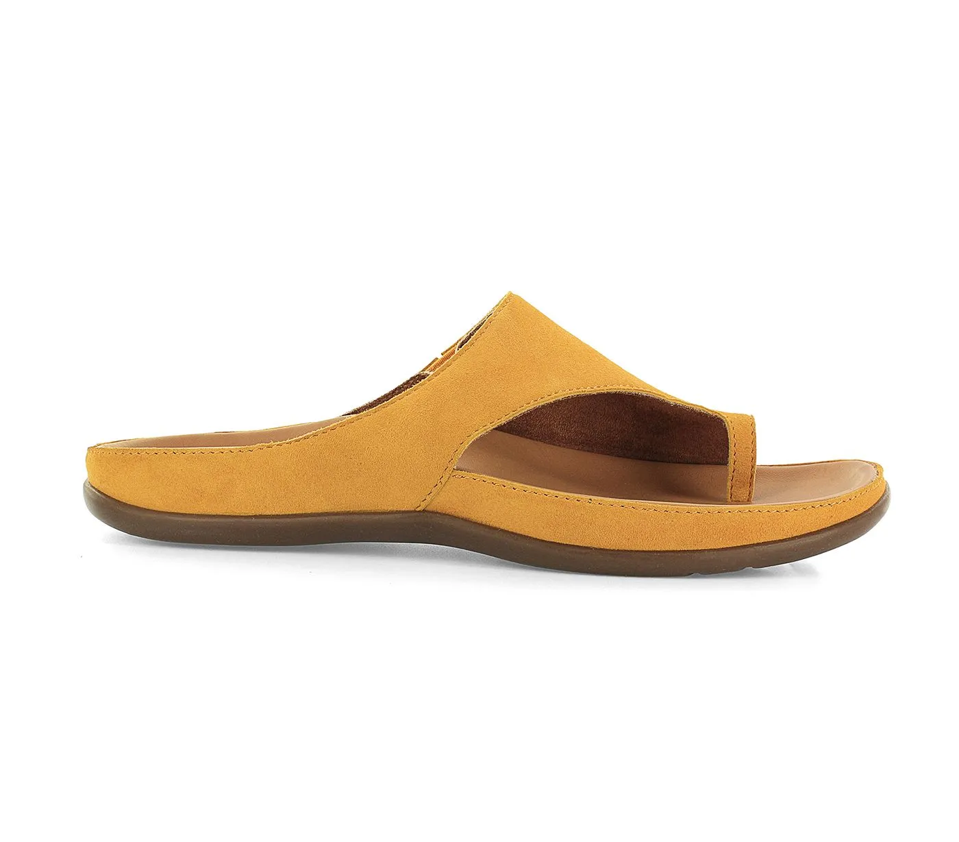 Strive Capri Toe Loop Sandal Amber