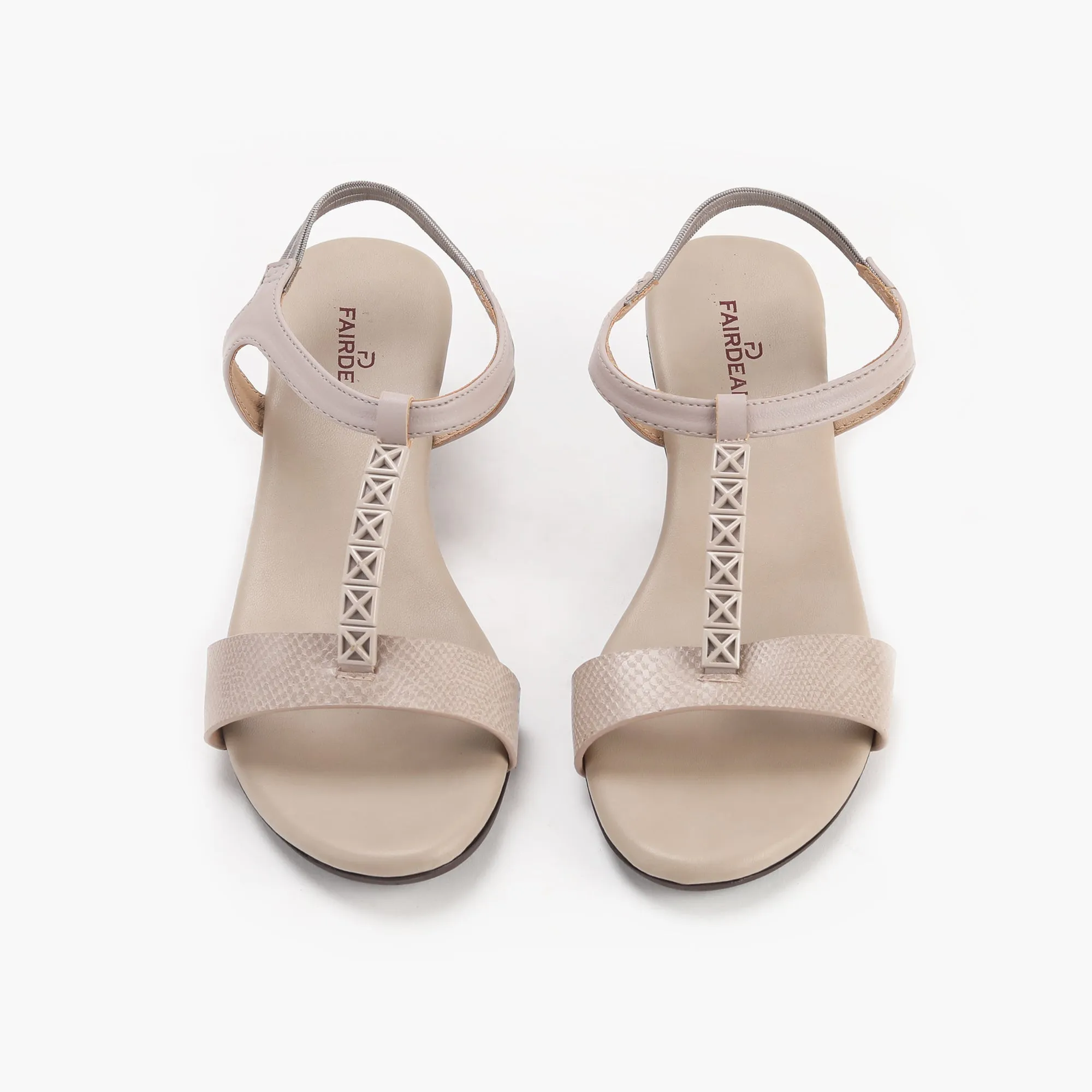 T-Bar Wedge Sandals
