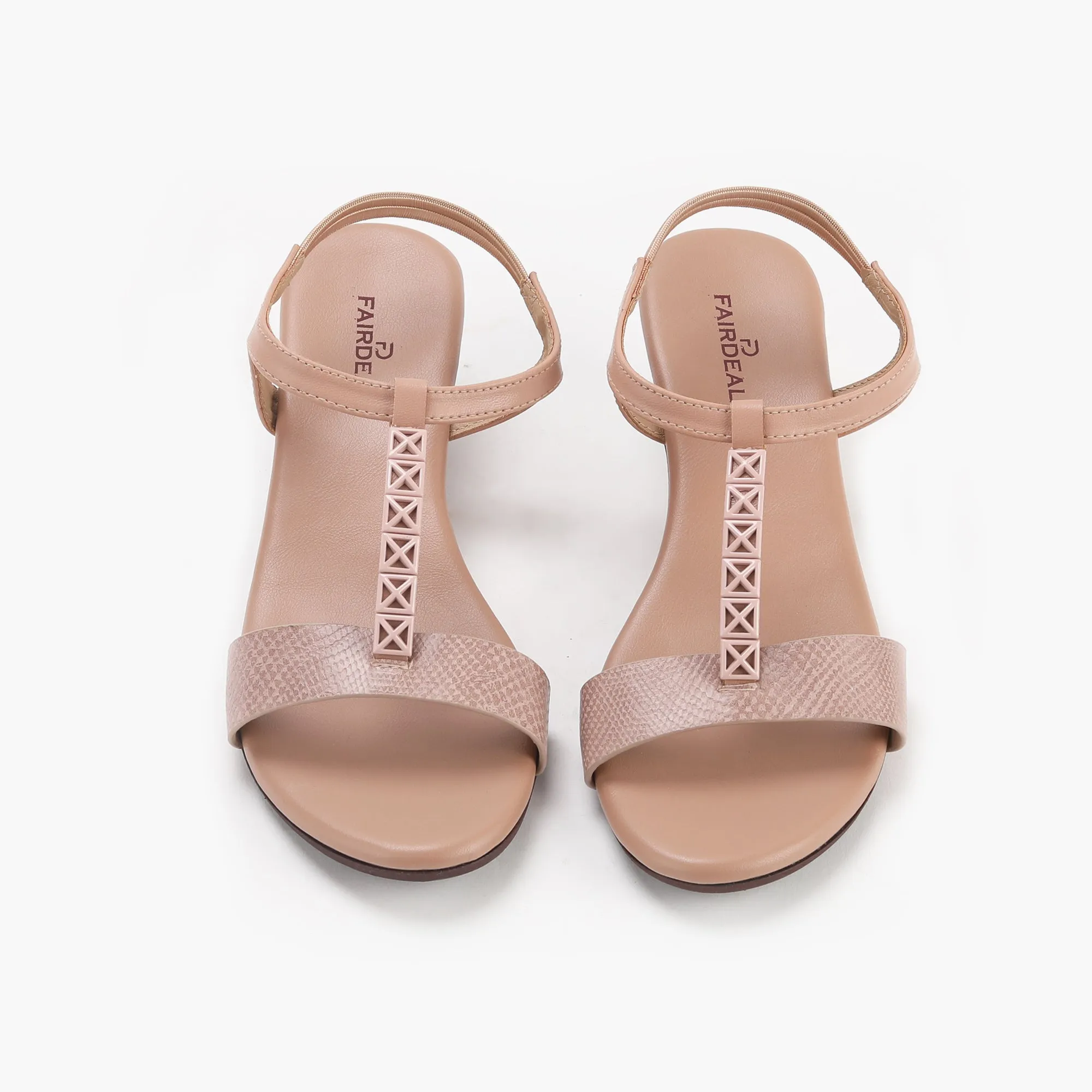 T-Bar Wedge Sandals