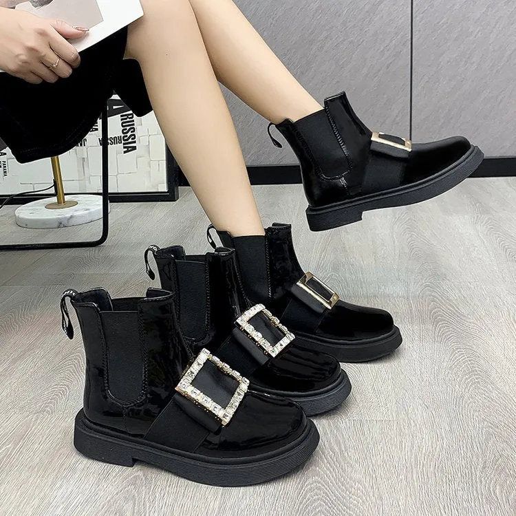 Tillbuy Royal Victury rhinestone martin boots