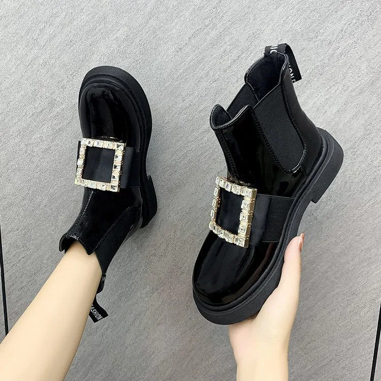 Tillbuy Royal Victury rhinestone martin boots
