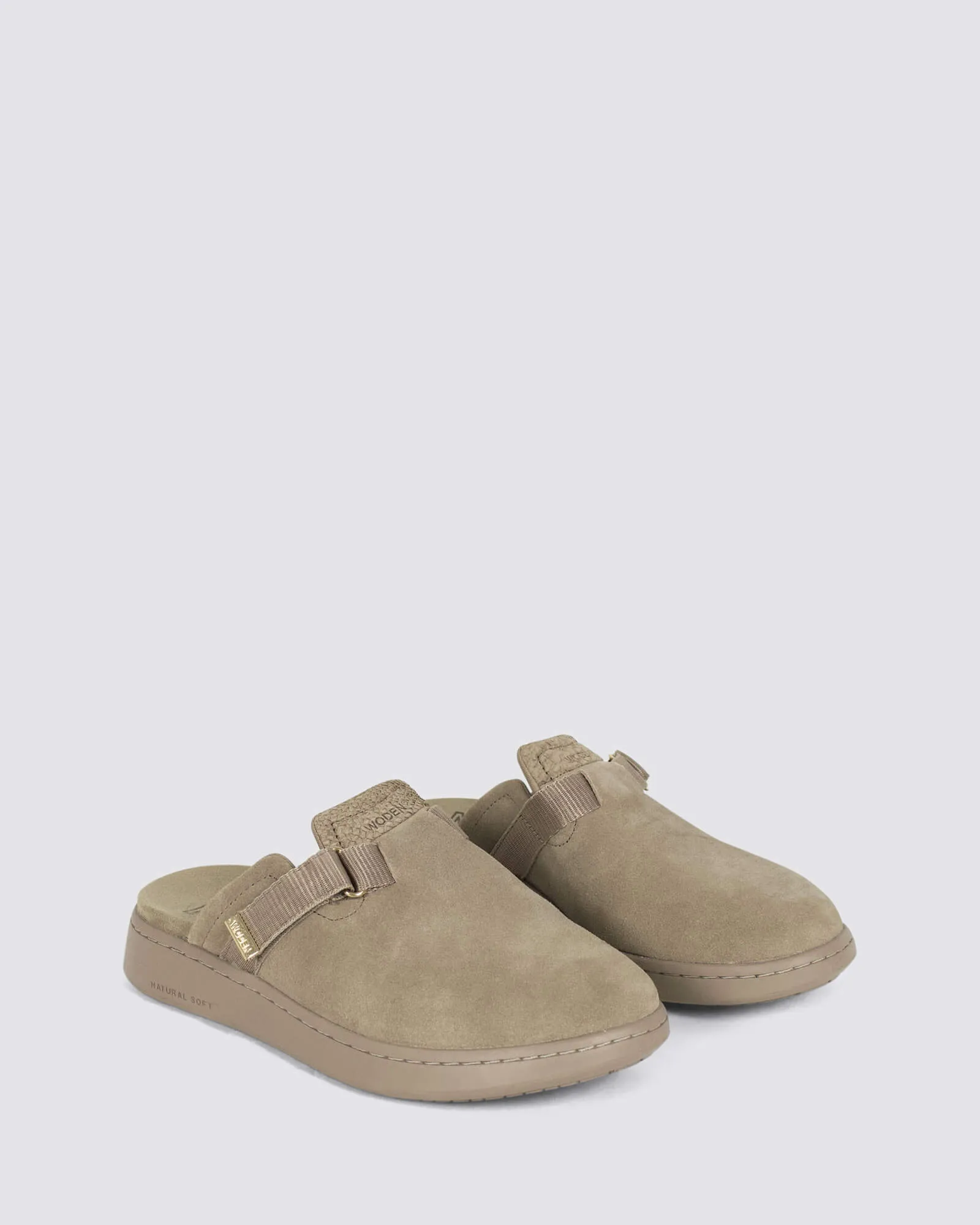VEGA CLOG SUEDE SILVER MINK