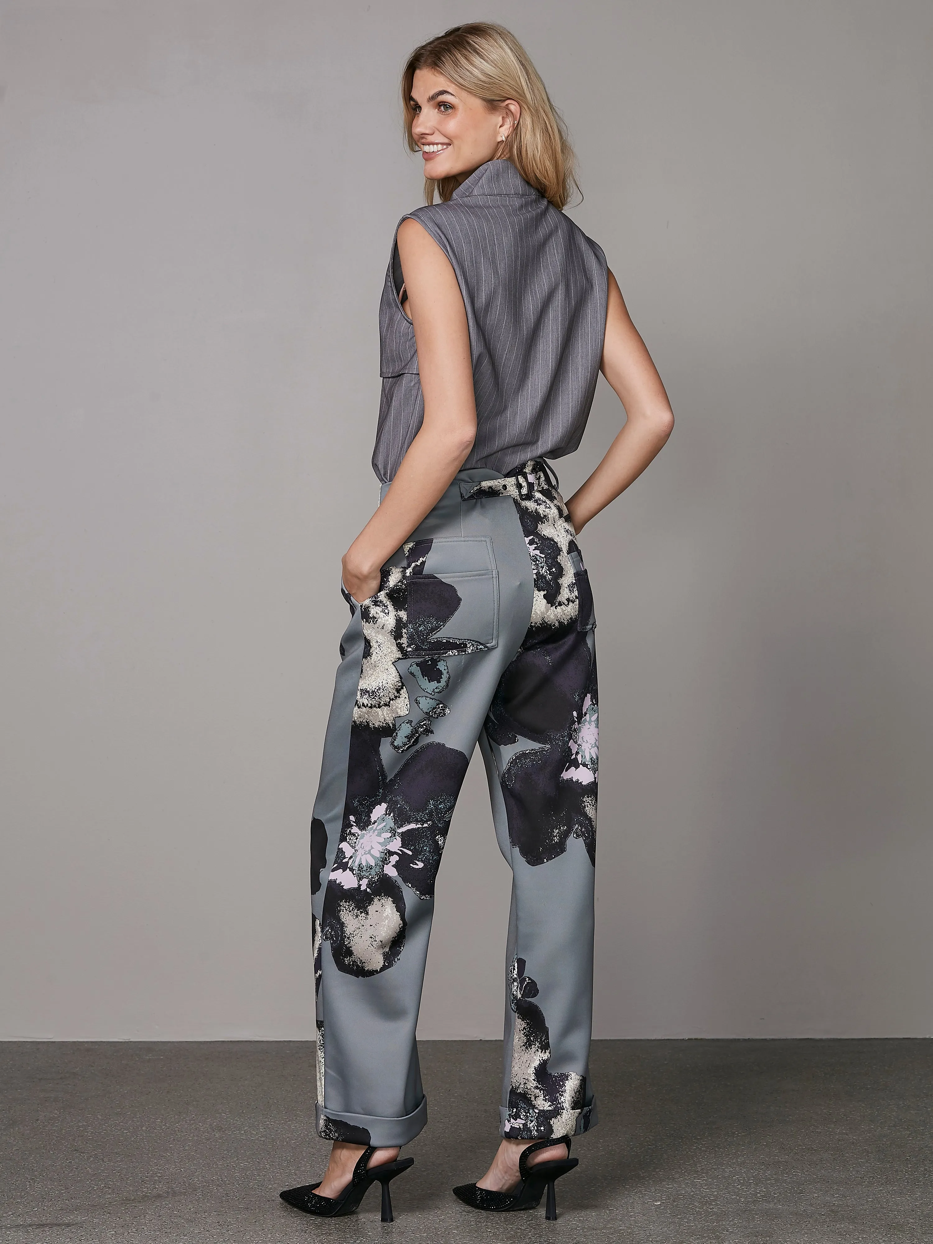 YOKO trousers - Grey mix